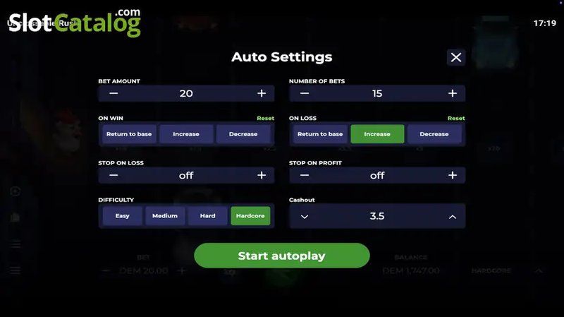 Uncrossable rush demo in Spain
